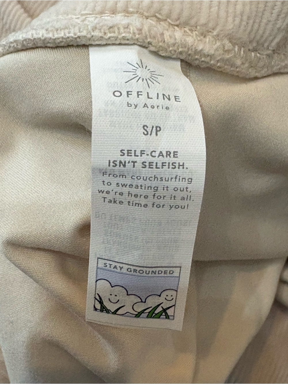 OFFLINE Beige Cropped Corduroy Tank Mini Dress Set - Neutral Two-Piece A225 - Picture 10 of 13